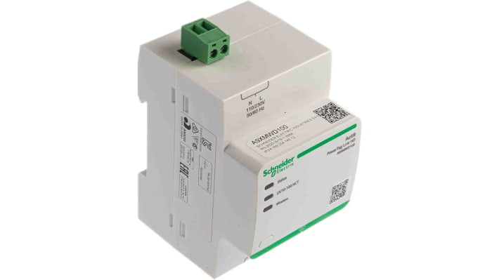 Modulo di comunicazione Schneider Electric A9XMWD100, 230 V, compatibile con 100 dispositivi wireless, colore bianco.