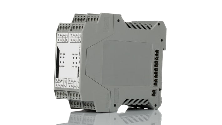 Modulo di espansione HART Phoenix Contact 2702235, montaggio su guida DIN, dimensioni 99 x 45 x 114,5 mm, alimentazione 19,2-30 V.