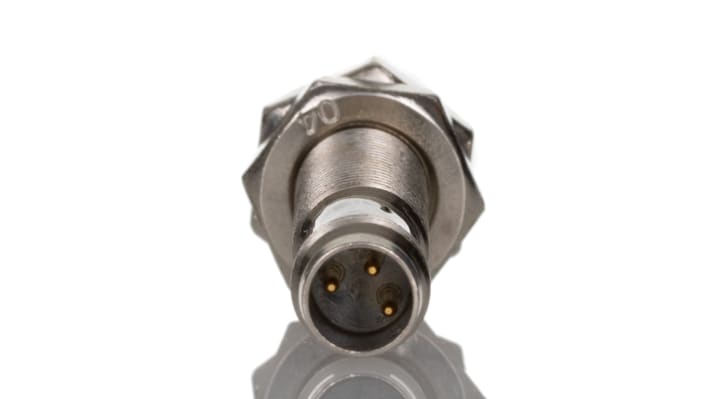 Sensore di prossimità cilindrico PNP Sick IME08-1B5POZT0S, induttivo, M8, 1,5 mm, IP67, 10-30 V, montaggio a filo.