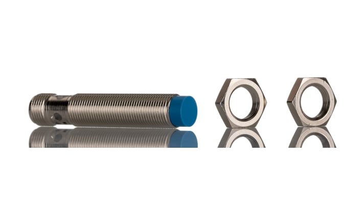 Sensore di prossimità cilindrico Sick IME12-08NPOZC0S, PNP, 8 mm, IP67, M12, 10-30 V, 200 mA, -25/+75 °C.