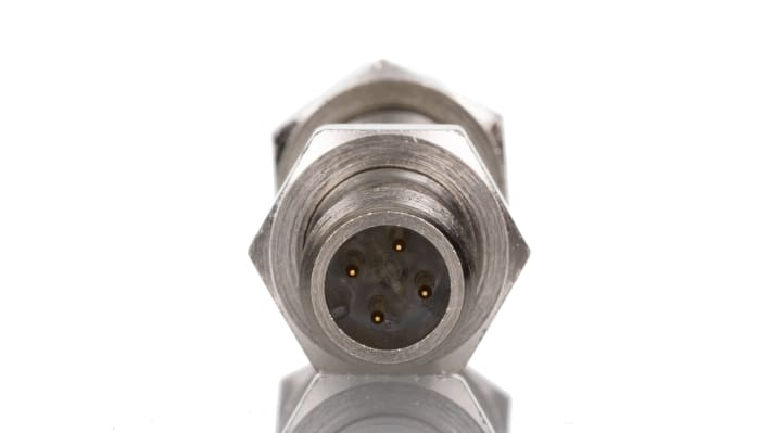 Sensore di prossimità cilindrico Sick IME12-08NPSZC0S, PNP, M12, rilevamento 8 mm, IP67, alimentazione 10-30 V.