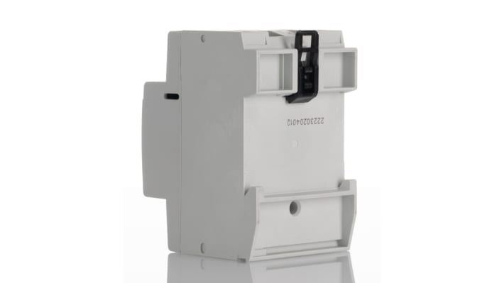 Contattore ABB 1SAE341111R0620, serie ESB, 2 poli, 40 A, 230 V c.a., dimensioni 54x65x85 mm, montaggio su guida DIN.