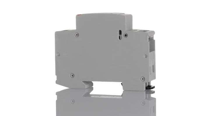 Contattore ABB 1SBE121111R1420, serie ESB, 2 poli, 20 A, bobina 12 V, dimensioni 18x65x85 mm, temperatura -25°C/+55°C.