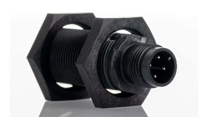 Sensore fotoelettrico Omron E3F1-RP21 cilindrico retroriflettivo 3m PNP per macchinari industriali