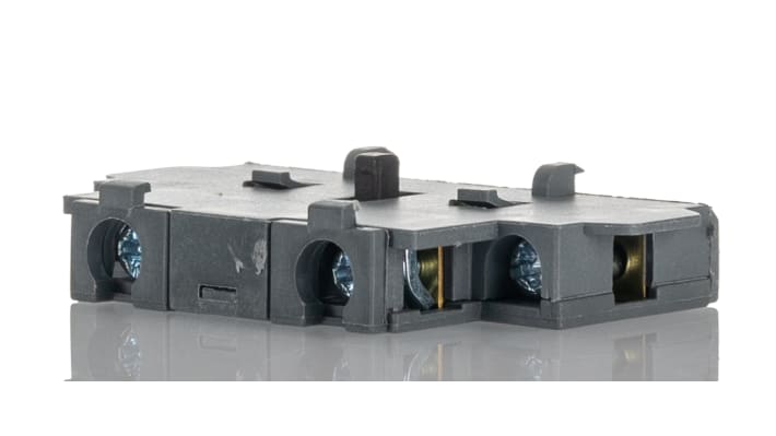 Interruttore ausiliario ABB OA, 1NA/1NC, montaggio laterale, corrente max 16A, dimensioni 36x8.75x54mm, codice 1SCA022379R8100 OA2G11.