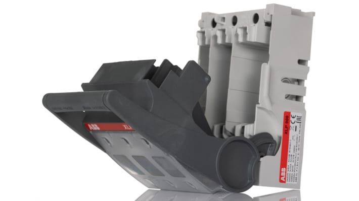 Sezionatore portafusibili ABB 1SEP201428R0001, 3 poli, 100A, montaggio su base, tensione 690V, design EasyLine.