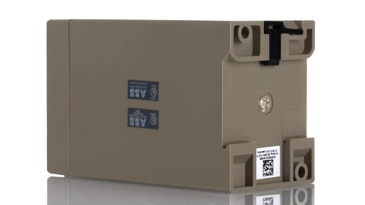 ABB UVD 220-250VAC/DC T7-X-E, modulo di ritardo automatico per MCCB, design compatto e configurazione personalizzabile.