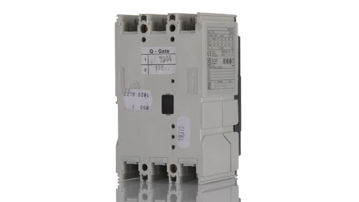 Interruttore automatico MCCB ABB, 50A, 3 poli, montaggio fisso, dimensioni 70mm x 76.2mm x 130mm, tecnologia termomagnetica.
