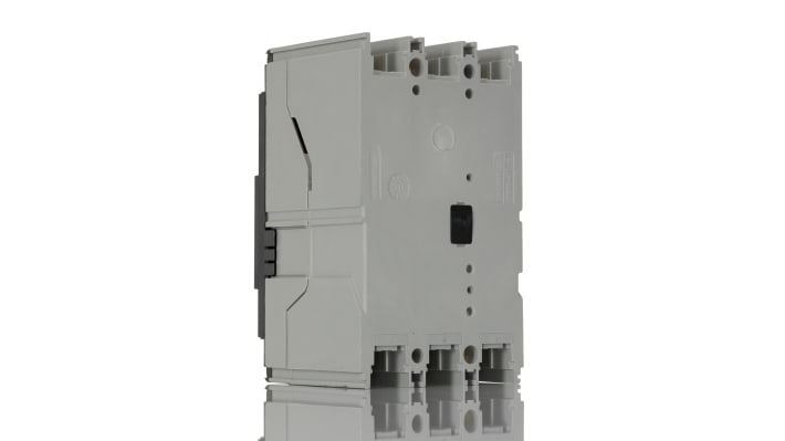 Interruttore automatico MCCB ABB, 3 poli, 100 A, montaggio fisso, dimensioni 130 x 76,2 x 70 mm, potere di interruzione 25 kA.