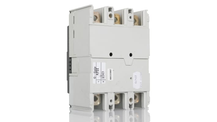 Interruttore magnetotermico ABB XT3S 250 TMG, 250A, 3 poli, montaggio fisso, dimensioni 70x105x150mm.