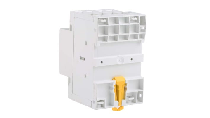 Contattore 4 poli Schneider Electric GC4040M5, 40 A, 230 V ca, 415 V ca, dimensioni 81x52.5x65 mm, IP40.