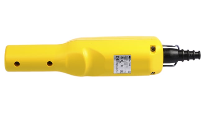 Stazione a pulsante Schneider Electric XACA2153, con 3 pulsanti e freno di rallentamento, IP65, per applicazioni industriali.