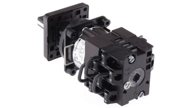 Interruttore cam monocanale Schneider Electric Harmony K, modello K1F003MCH, 4 posizioni, IP65, dimensioni 78 x 45 x 120.5 mm.