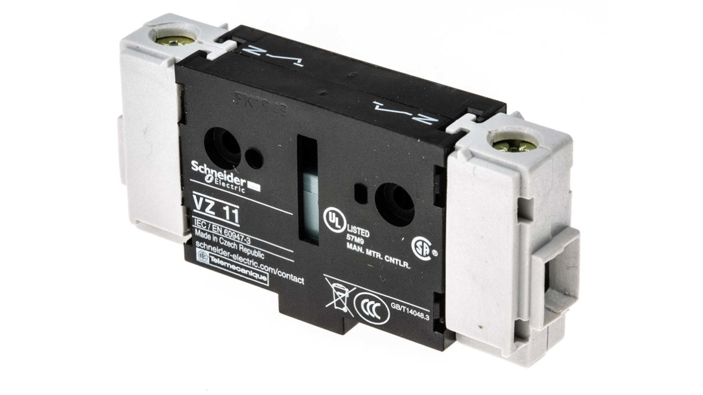 Contatto ausiliario Schneider Electric VZ11 per sezionatori Vario, montaggio laterale, 32A. Potenzia le tue installazioni!