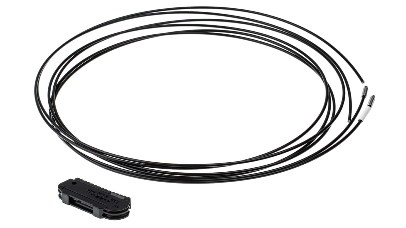 Cavo in fibra ottica Sick LL3-TB01 per interruttori fotoelettrici serie W160T, uscita PNP, distanza di rilevamento 400 mm, temperatura operativa -40/+70 °C.