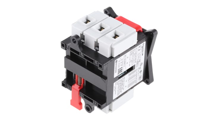 Interruttore manuale a 3 poli Schneider Electric V2 Vario per il controllo motore. Affidabile, efficiente e resistente. Ideale per applicazioni industriali.