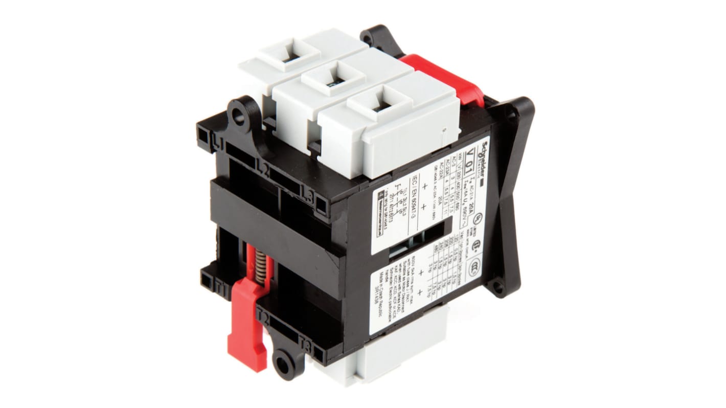 Interruttore di isolamento Schneider Electric VCF01 - 3P 20A 690V ca, montaggio a pannello. Ideale per controllo motori, isolamento sicuro.