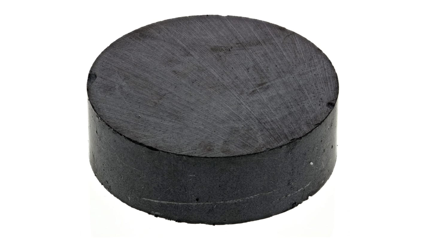 Magnete Sick MAG-3010-B per sensore di prossimità magnetico, cilindrico, in ferrite al bario, operante da -25 a +130 °C.