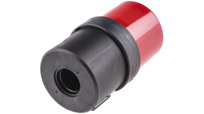 Segnalatore lampeggiante a incandescenza rosso Schneider Electric XVBL4M4, montaggio su base, IP65, 70 mm di diametro, 139 mm di altezza.