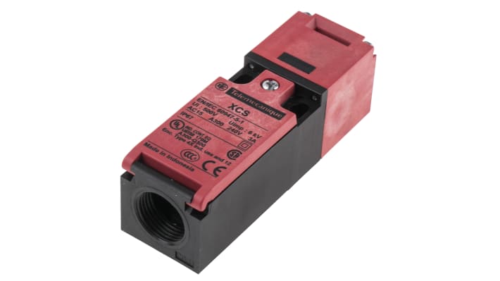 Interruttore di interblocco Telemecanique Sensors XCSPA791, 2NC, chiave, IP67, 240V, 6A. Protezione e affidabilità per impianti industriali.