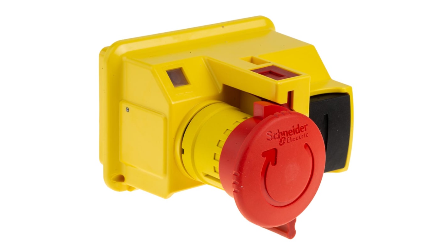 Interruttore automatico per protezione motore Schneider Electric GV2K04 - Serie GV2 | Kit pulsante per motori da sovraccarichi e cortocircuiti.