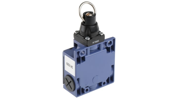 Interruttore di fine corsa Telemecanique Sensors XY2CD111, contatti NO/NC, protezione IP66, dimensioni 62x60x30mm.