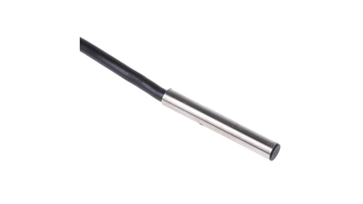 Sensore di prossimità cilindrico PNP Telemecanique Sensors XS1L04PA310, rilevamento 1 mm, montaggio a filo, IP67, 5-30 V c.c.