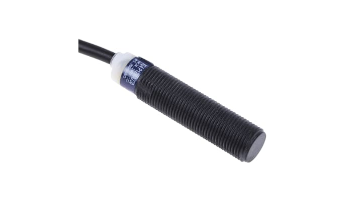 Sensore di prossimità induttivo Telemecanique XS4P12MA230, M12, rilevamento 4 mm, 20-264 V c.a./c.c. per applicazioni industriali.