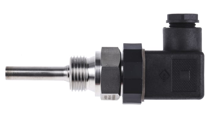 Sensore RTD PT100 Jumo 902044/20-380-1003-1-8-50-104-26/000, sonda in acciaio inox 50 mm, range -50°C/+270°C, IP65, G1/2.