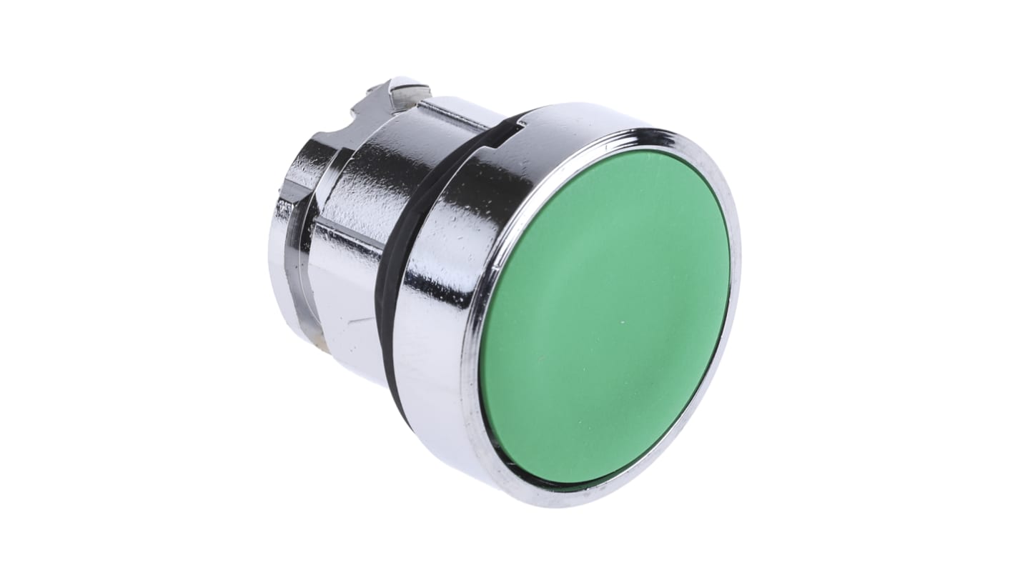 Testa Pulsante Verde Harmony XB4 ZB4BA3 - Resistenza agli urti - Serie Harmony XB4 - Schneider Electric. Soluzione robusta per pannelli di controllo e automazione industriale.