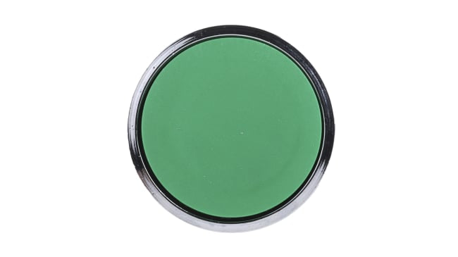 Testa Pulsante Verde Harmony XB4 ZB4BA3 - Resistenza agli urti - Serie Harmony XB4 - Schneider Electric. Soluzione robusta per pannelli di controllo e automazione industriale.