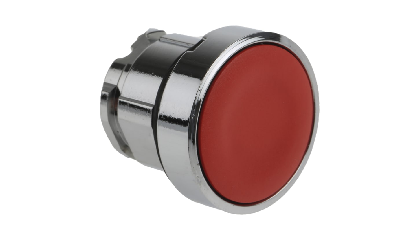 Testa Pulsante Rosso Harmony XB4 - Schneider Electric ZB4BA4: Ideale per Ambienti Industriali, Resistente IP66/IP67