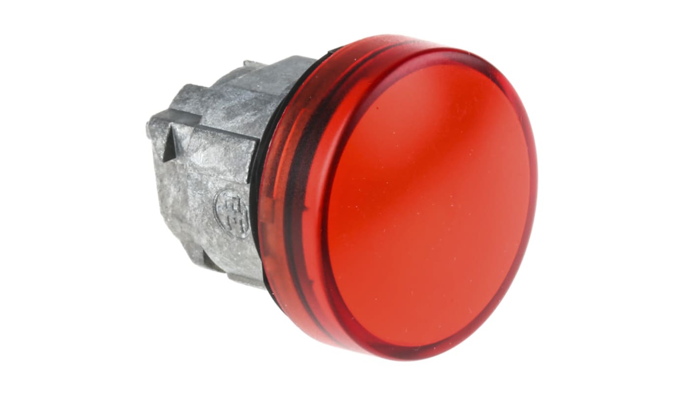 Spia LED Harmony XB4 Schneider Electric ZB4BV043 - Rosso, Montaggio a Pannello, IP66. Ideale per ambienti industriali e macchinari.