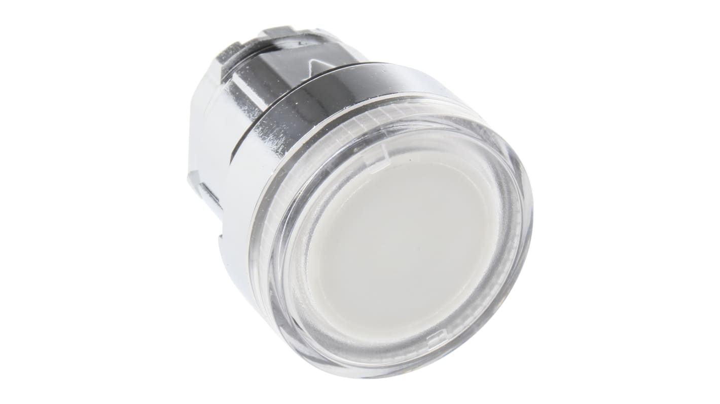 Attuatore pulsante Bianco Harmony XB4 ZB4BW37 Schneider Electric - Ritorno a molla, Testa per pulsanti luminosi.