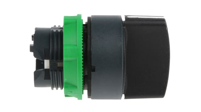 Testa selettore Harmony XB5 Schneider Electric ZB5AD3, 3 posizioni, Ø 22mm, Impugnatura standard. Resistente, facile da installare, ideale per pannelli di controllo e macchinari.