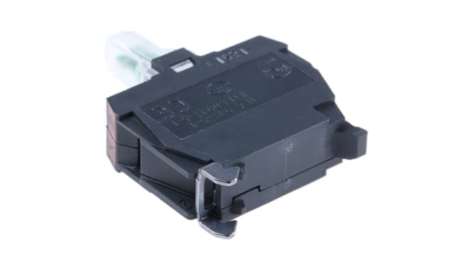 Blocco contatti luminoso LED Rosso 24V Schneider Electric ZALVB4 - Affidabile, facile da montare, per macchinari industriali.