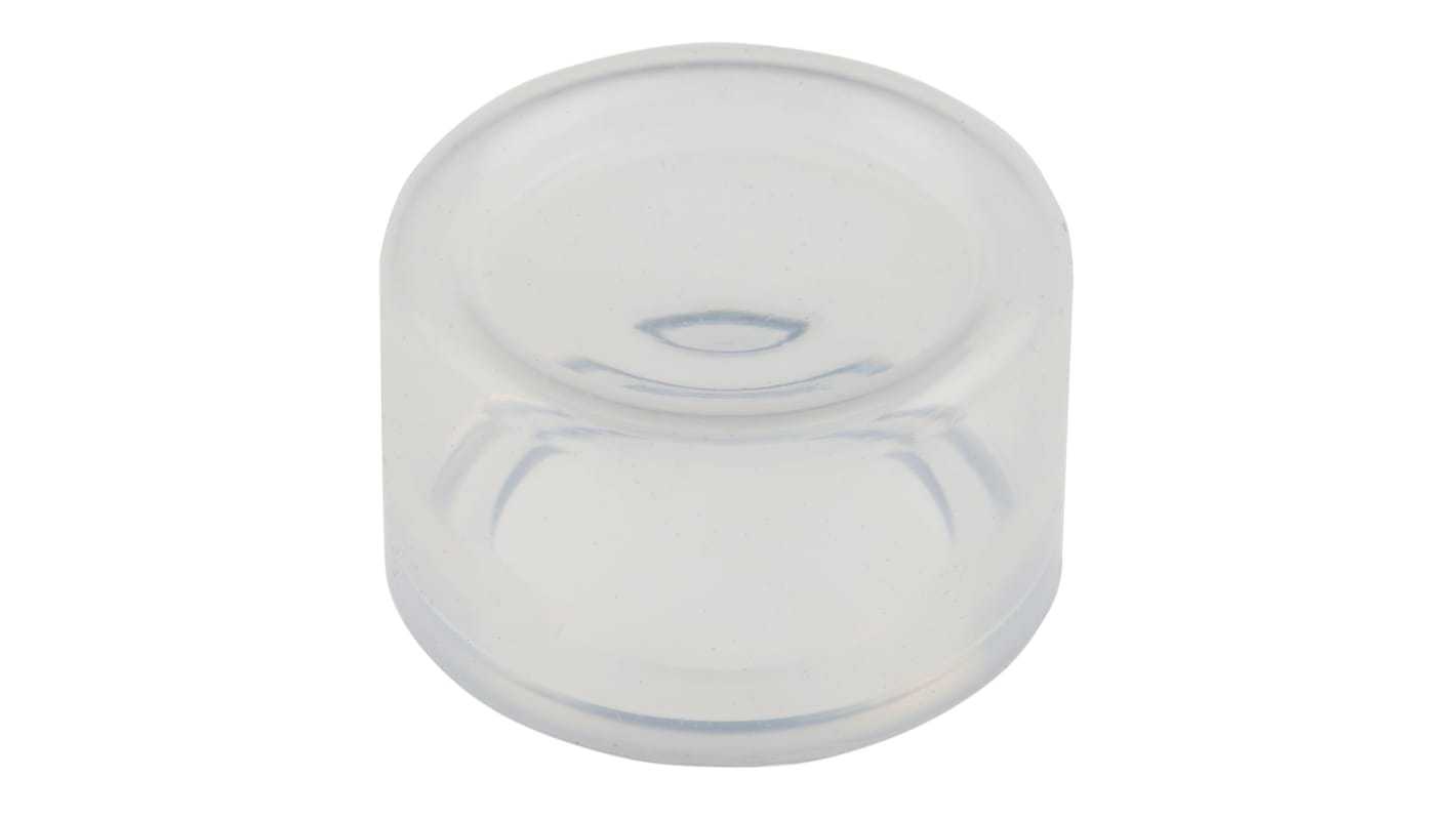 Cappuccio trasparente per pulsante Schneider Electric ZBP0 per serie XB4 e XB5 - Protezione resistente in silicone per comandi industriali.
