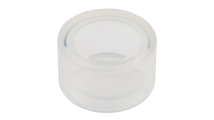 Cappuccio trasparente per pulsante Schneider Electric ZBP0 per serie XB4 e XB5 - Protezione resistente in silicone per comandi industriali.