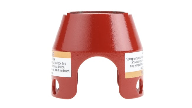 Protezione di arresto di emergenza Schneider Electric ZBZ1604 per Serie XB4 e XB5. Metallo rosso, Ø40mm, Harmony XB. Sicurezza industriale.