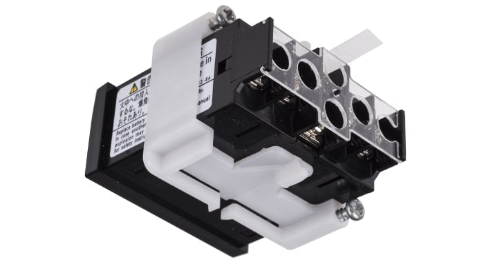 Contatore Omron H7ET-NV-BH con display LCD 7 cifre, montaggio a pannello, alimentazione 4,5-30 V c.c., protezione IP66.