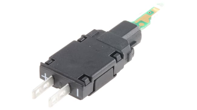 Schneider Electric ZB6EB4B Blocco contatti luminoso LED Rosso, 30V ca/cc, Serie Harmony XB6, ideale per applicazioni IP65.