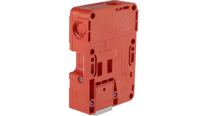 Interruttore di interblocco a solenoide Allen Bradley 440G-T27127, 24V, IP67, 2NC+1NO, dimensioni 126x86x33mm.