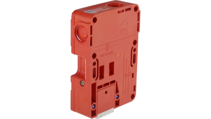 Interruttore di interblocco a solenoide Allen Bradley 440G-T27134, 24V, IP66/IP67/IP69K, 2NC+1NO, dimensioni 126x86x33mm.