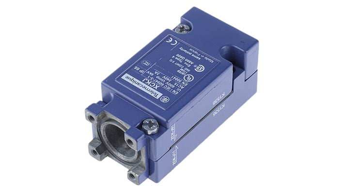 Interruttore di fine corsa Telemecanique Sensors ZCKJ11, contatti NO/NC, corpo metallico, protezione IP65, dimensioni 77mm x 40mm x 44mm.