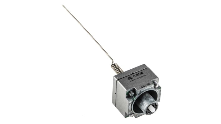 Testa Interruttore Fine Corsa Metallo Telemecanique Sensors ZCKE06 XC Serie XC - Contatti NC a Scatto, IP66, -25/+70°C