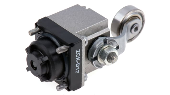 Testa dello stantuffo Telemecanique Sensors ZCKD17 per interruttori di fine corsa OsiSense XC, progettata per applicazioni industriali.