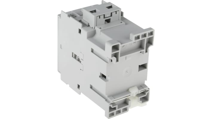 Contattore Allen Bradley 100-C23KF10, 3 poli, 23A, 11 kW, 230V c.a. per motori e illuminazione. Alta affidabilità e conformità RoHS.