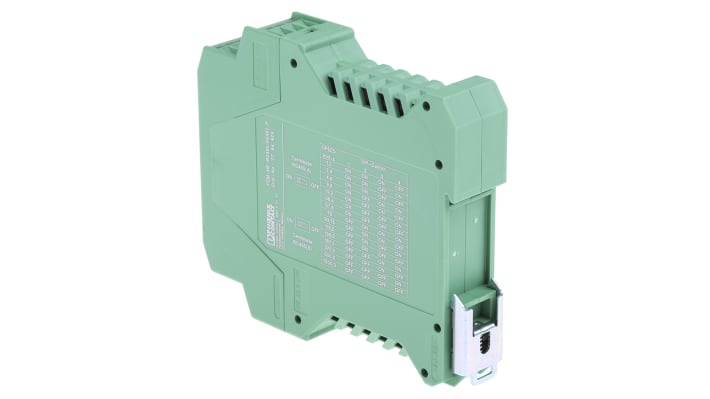 Condizionatore di segnale Phoenix Contact 2744429, ATEX, interfaccia RS232-RS422/RS485, montaggio su guida DIN, isolamento galvanico, 24V, IP20.