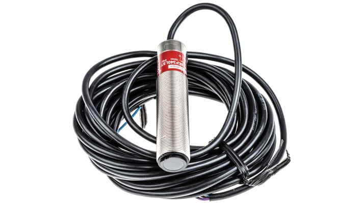 Barriera fotoelettrica di sicurezza Telemecanique Sensors XU2S18PP340L5, IP67, rilevamento fino a 8m, uscita PNP, dimensioni 120x45x77.5mm.