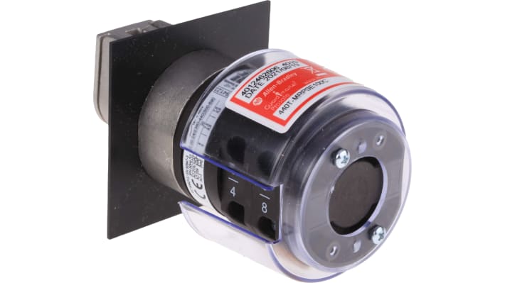 Interruttore di interblocco di sicurezza Allen Bradley Guardmaster 440T, montaggio a pannello, corrente massima 20A, acciaio inox.